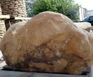 large River Slick boulders